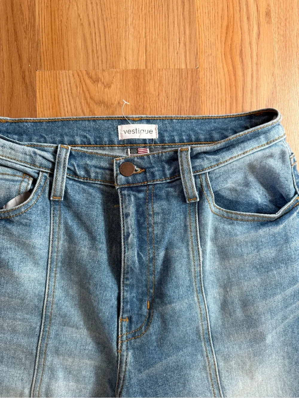 Vestique High-Waist Wide Leg Women's Jeans 27